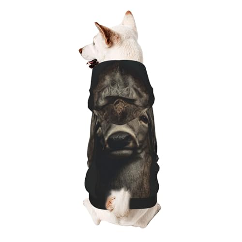 The Gaze of A Deer Hunde-Kapuzenpullover für kleine, weiche, atmungsaktive Haustierkleidung für kleine Hunde The Gaze of A Deer Hunde-Kapuzenpullover für kleine, weiche, atmungsaktive Haustierkleidung für kleine Hunde von Khkbnb