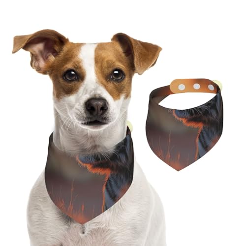 The Tiger Hundehalstuch, verstellbar, für Jungen und Mädchen, geeignet für Katzen und Hunde, Haustierzubehör The Tiger Hundehalstuch, verstellbar, für Jungen und Mädchen, geeignet für Katzen und Hunde, Haustierzubehör von Khkbnb