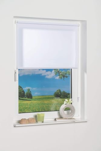 K-home Klemmfix-Minirollo, Weiß Tageslicht B100 x H200 cm von Khome