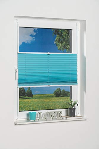 K-home Klemmfix-Plissee Palma Iceblau 50 x 130 cm +++Verdunklung+++ K-home Klemmfix-Plissee Palma Iceblau 50 x 130 cm +++Verdunklung+++ von Khome