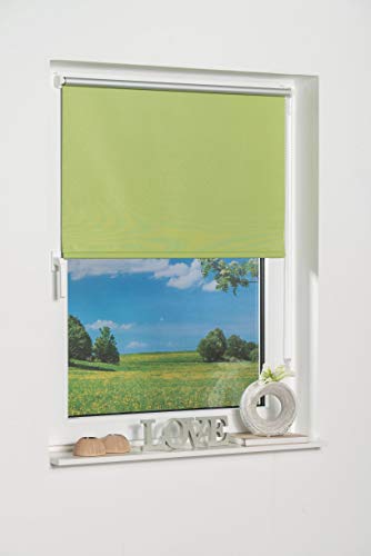 K-home Verdunklungsrollo, Polyester, Grün, 100 x 150 cm K-home Verdunklungsrollo, Polyester, Grün, 100 x 150 cm von Khome