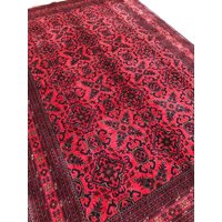 7x10 Afghan Rug Decorative Carpet von KhorasanRug