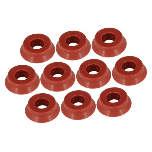 KiBcsLic 10 Stück Kaffeeautomat Dichtungen Ersatzteile Wasserbehälter Dichtungssatz Lippenring für Ablaufventil für Wartung Reparatur Küche 1.25cm von KiBcsLic