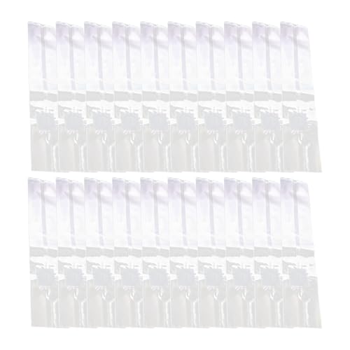 KiBcsLic 20Pcs Wachsen Taschen Klar Atmungsaktive Tasche Taschen für Schule Projekte Gewächshaus Anlage, Mehrfarbig, 10x8x50cm 0.06mm von KiBcsLic