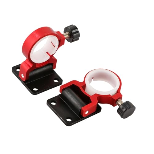 KiBcsLic 2Pcs Angeln Regenschirm Halterung Schraube Halterung für Strand Verwenden, Rot von KiBcsLic