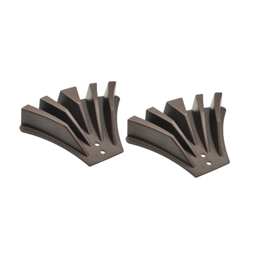 KiBcsLic 2er Pack Dachrinnen Fallrohrumlenker für Eine Effektive Regenwasserkontrolle, Braun KiBcsLic 2er Pack Dachrinnen Fallrohrumlenker für Eine Effektive Regenwasserkontrolle, Braun von KiBcsLic