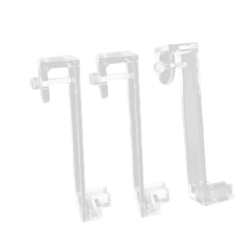 KiBcsLic 3 Stücke Fischbecken Halterungen Stabile PET Halterung Automatische Nachfüllung Elegantes Design für Aquarium Desktop, 3 Klammern KiBcsLic 3 Stücke Fischbecken Halterungen Stabile PET Halterung Automatische Nachfüllung Elegantes Design für Aquarium Desktop, 3 Klammern von KiBcsLic