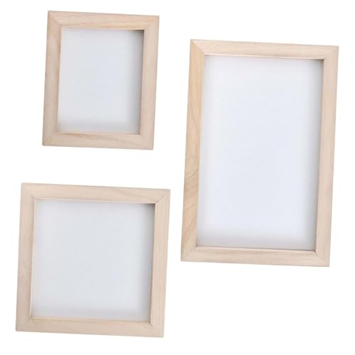 KiBcsLic 3 Teiliges Papierherstellungs Bildschirm Kit Aus Holz, Papierherstellungsrahmen für Kinder Und Erwachsene KiBcsLic 3 Teiliges Papierherstellungs Bildschirm Kit Aus Holz, Papierherstellungsrahmen für Kinder Und Erwachsene von KiBcsLic