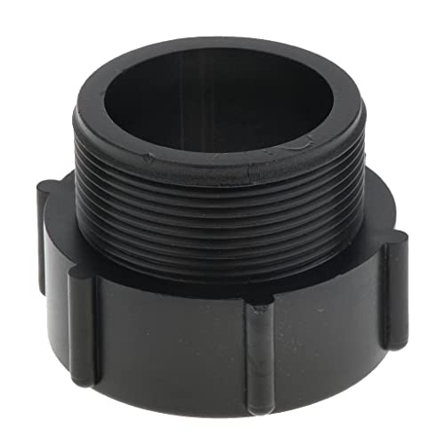 KiBcsLic 3er Set IBC Adapter für Wasserbehälter mit 60 Mm Gewindeausgang 1 Zoll, Option 3 55 mm, 55mm von KiBcsLic