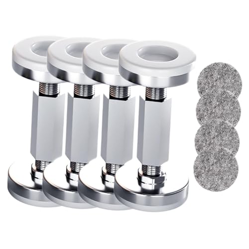 KiBcsLic 4 Stück Bettrahmen Anti Werkzeug Stopper mit Gewinde, Fixierzubehör, Kopfteil Stopper für Schränke, Zimmerwände, 93 Mm bis 120 Mm KiBcsLic 4 Stück Bettrahmen Anti Werkzeug Stopper mit Gewinde, Fixierzubehör, Kopfteil Stopper für Schränke, Zimmerwände, 93 Mm bis 120 Mm von KiBcsLic