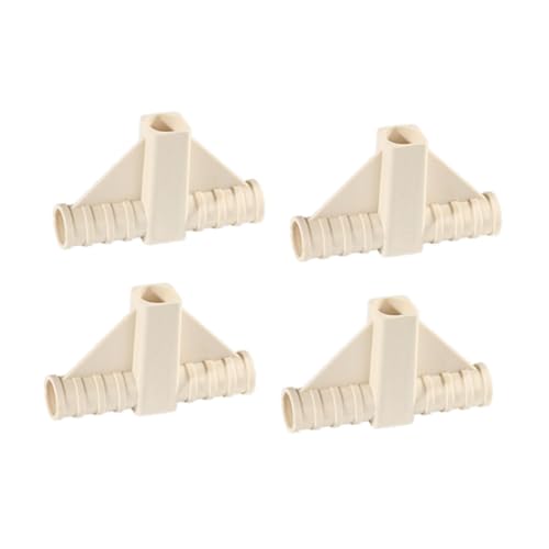 KiBcsLic 4 Teilige Zeltstangenverbindungen, Ersatz, Professioneller Ersatz für Überdachungen, Hohe Leistung, Einfache Installation, Gewächshauszeltverbinder, 10.1 cm X 6.1 cm von KiBcsLic