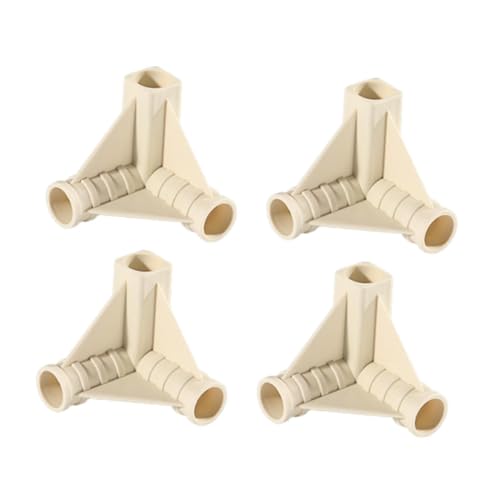 KiBcsLic 4 Teilige Zeltstangenverbindungen, Ersatz, Professioneller Ersatz für Überdachungen, Hohe Leistung, Einfache Installation, Gewächshauszeltverbinder, Höhe 6.1 cm von KiBcsLic