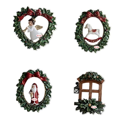 KiBcsLic 4Pcs 2D Weihnachtsdekoration Home Decor Bag Charm für Schrank Schlafzimmer Fenster KiBcsLic 4Pcs 2D Weihnachtsdekoration Home Decor Bag Charm für Schrank Schlafzimmer Fenster von KiBcsLic
