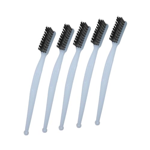 KiBcsLic 5 Stück Drahtbürsten Handbürsten Grillbürsten Reinigungsbürsten Kratzbürsten Set Zur Beseitigung von Schmutz Und Farbe für Heimwerker Und Autoreparat, Silber KiBcsLic 5 Stück Drahtbürsten Handbürsten Grillbürsten Reinigungsbürsten Kratzbürsten Set Zur Beseitigung von Schmutz Und Farbe für Heimwerker Und Autoreparat, Silber von KiBcsLic