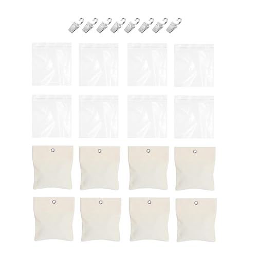 KiBcsLic 8Pcs Outdoor Vorhang Gewicht Sand Taschen Gewichteten Taschen für Pavillon Garten Flagge von KiBcsLic