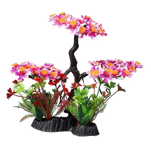 KiBcsLic Aquarium Pflanzen Micro Landschaft Sinking für Aquascaping Süßwasser Und Salzwasser, Pflaumenblüte KiBcsLic Aquarium Pflanzen Micro Landschaft Sinking für Aquascaping Süßwasser Und Salzwasser, Pflaumenblüte von KiBcsLic