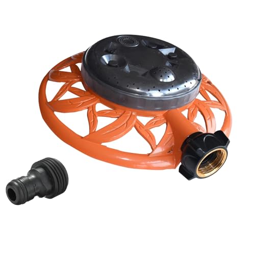 KiBcsLic Bewässerungssystem für Den Garten, Sprinkler mit 8 Mustern Und Metallsockel KiBcsLic Bewässerungssystem für Den Garten, Sprinkler mit 8 Mustern Und Metallsockel von KiBcsLic