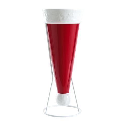 KiBcsLic Blumen Vase Blumentopf Dekovase Weihnachtsmütze Origineller Hingucker für Arbeitszimmer Wohnzimmer Weihnachtliche Stimmung Geschenkidee, Rot KiBcsLic Blumen Vase Blumentopf Dekovase Weihnachtsmütze Origineller Hingucker für Arbeitszimmer Wohnzimmer Weihnachtliche Stimmung Geschenkidee, Rot von KiBcsLic