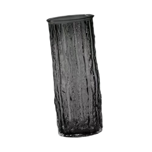 KiBcsLic Blumenvase Aus Glas, 25,4 cm Hoch, Knospenvase, Ornament für Die Einweihungsfeier Im Büro von KiBcsLic