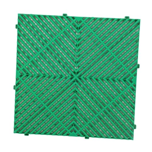 KiBcsLic Bodenfliese Interlocking Drainagematte Splicing Modulare Fliese Schlagfest PP für Balkon Badezimmer Walkway Sauna, GrÜn KiBcsLic Bodenfliese Interlocking Drainagematte Splicing Modulare Fliese Schlagfest PP für Balkon Badezimmer Walkway Sauna, GrÜn von KiBcsLic