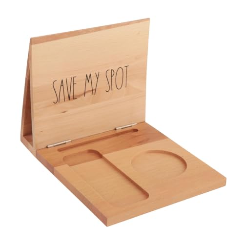 KiBcsLic Dreieckiger Buchhalter Aus Holz, Buch Nock Organizer für Kaffee, Schlafzimmer, Nachttisch KiBcsLic Dreieckiger Buchhalter Aus Holz, Buch Nock Organizer für Kaffee, Schlafzimmer, Nachttisch von KiBcsLic