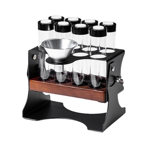 KiBcsLic Einzeldosis Kaffeebohnen Vorratsglas, Glasfläschchen für Küchenladen, Café KiBcsLic Einzeldosis Kaffeebohnen Vorratsglas, Glasfläschchen für Küchenladen, Café von KiBcsLic