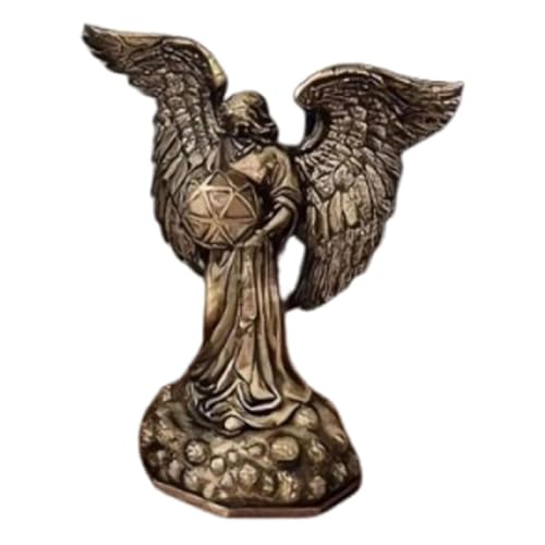 KiBcsLic Engel Statue Aus Edlem Resin mit Feiner Struktur Skulptur Figurine Wohnaccessoire Ornament Tischdekoration für Wohnzimmer Büro Schlafzimmer Geschenk Z, S KiBcsLic Engel Statue Aus Edlem Resin mit Feiner Struktur Skulptur Figurine Wohnaccessoire Ornament Tischdekoration für Wohnzimmer Büro Schlafzimmer Geschenk Z, S von KiBcsLic