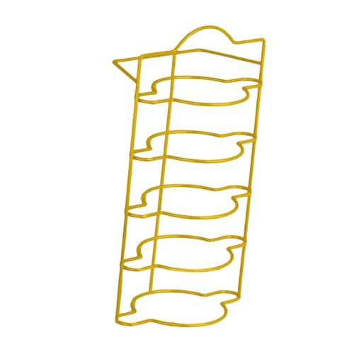 KiBcsLic Erweiterbare Arbeitsplattenregale, Küchenregal, Modernes Eisen, Mehrzweck, Küchen Arbeitsplattenregal, Geschirrständer, Gold 5 Schicht KiBcsLic Erweiterbare Arbeitsplattenregale, Küchenregal, Modernes Eisen, Mehrzweck, Küchen Arbeitsplattenregal, Geschirrständer, Gold 5 Schicht von KiBcsLic