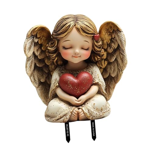 KiBcsLic Fee Gartenstecker Als Außenschmuck Und Gartenfigur Eine Terrassendeko Und Als Wetterfeste Elfenfigur für Höfe Und Blumenbeete, Mehrfarbig, 26.3 X 27.5 cm KiBcsLic Fee Gartenstecker Als Außenschmuck Und Gartenfigur Eine Terrassendeko Und Als Wetterfeste Elfenfigur für Höfe Und Blumenbeete, Mehrfarbig, 26.3 X 27.5 cm von KiBcsLic