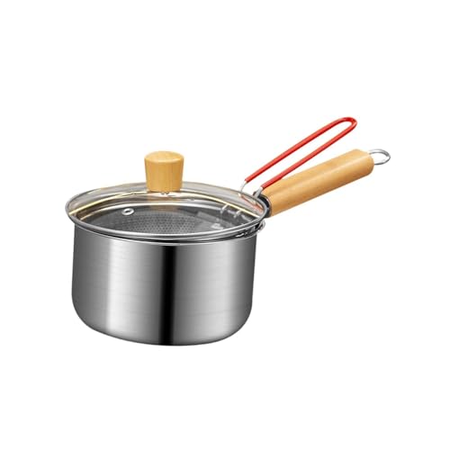 KiBcsLic Fritteuse Aus Edelstahl mit Glasdeckel Zum Kochen von Pommes Frites von KiBcsLic