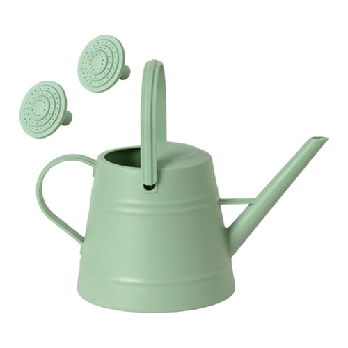 KiBcsLic Gießkanne mit 38L Volumen Blumengießkanne mit Langem Ausguss Und Ergonomischem Griff Robuste Pflanzenkanne Aus Pp Material für Zimmerpflanzen Garten, GrÜn KiBcsLic Gießkanne mit 38L Volumen Blumengießkanne mit Langem Ausguss Und Ergonomischem Griff Robuste Pflanzenkanne Aus Pp Material für Zimmerpflanzen Garten, GrÜn von KiBcsLic
