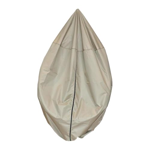 KiBcsLic Hängesessel Schutzhülle Hängestuhl Abdeckung Gartenmöbel Bezug Schaukelstuhl Abdeckhaube Aus Robustem Oxford Gewebe mit Sonnenschutz Und Kordelzug für, Gold Durchmesser 121cm KiBcsLic Hängesessel Schutzhülle Hängestuhl Abdeckung Gartenmöbel Bezug Schaukelstuhl Abdeckhaube Aus Robustem Oxford Gewebe mit Sonnenschutz Und Kordelzug für, Gold Durchmesser 121cm von KiBcsLic