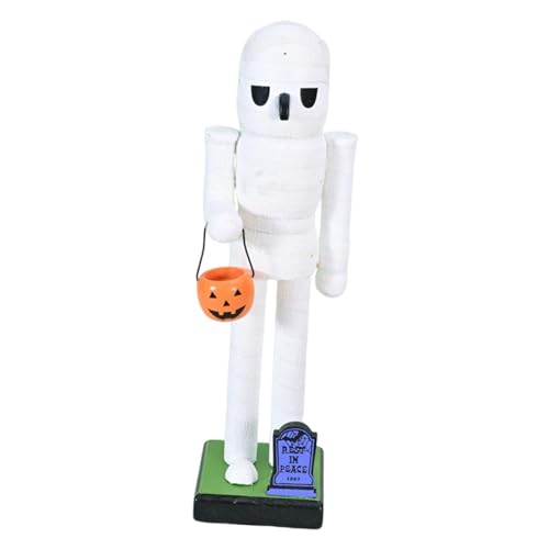 KiBcsLic Halloween Nussknacker Figur Weihnachten Nussknacker Dekor für Weihnachten Baum, Mumie KiBcsLic Halloween Nussknacker Figur Weihnachten Nussknacker Dekor für Weihnachten Baum, Mumie von KiBcsLic