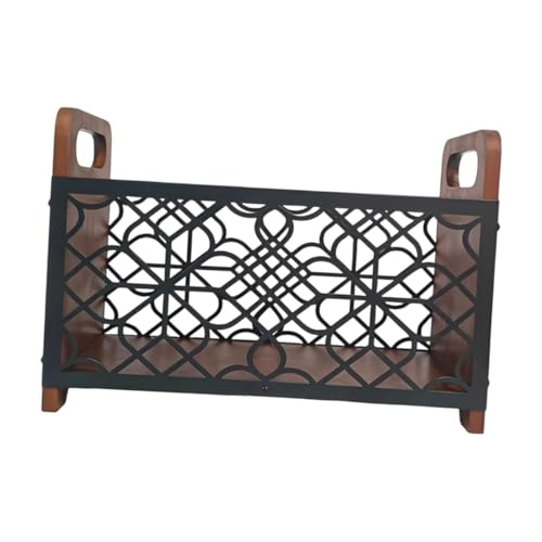 KiBcsLic Halter Holzregal Rustikaler Ordner Organizer Datei Aufbewahrungskorb für Briefe Broschüren Papiere Umschläge Spielzeug, Geometrie KiBcsLic Halter Holzregal Rustikaler Ordner Organizer Datei Aufbewahrungskorb für Briefe Broschüren Papiere Umschläge Spielzeug, Geometrie von KiBcsLic