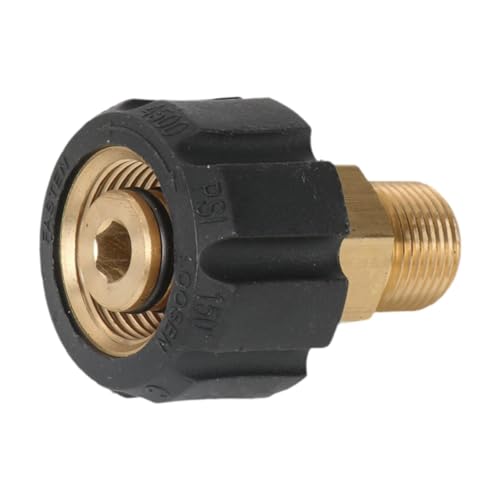 KiBcsLic Hochdruckreiniger Adapter, Kupferschlauchanschluss für Die Reinigung Im Haushalt Und Im Garten von KiBcsLic