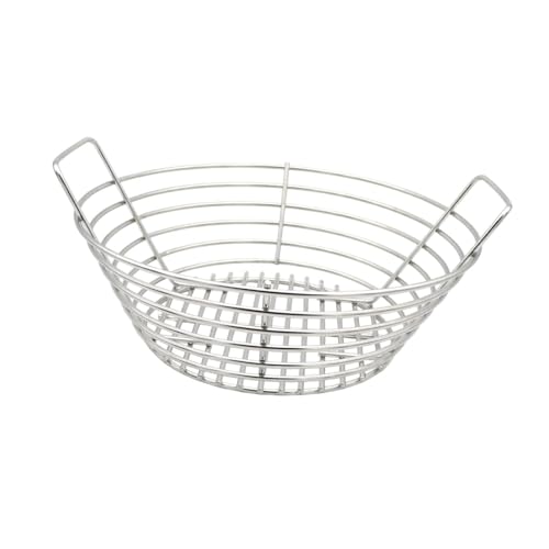 KiBcsLic Holzkohle Feuerkorb Grill Smoker Zubehör mit Griff Kohleschale KiBcsLic Holzkohle Feuerkorb Grill Smoker Zubehör mit Griff Kohleschale von KiBcsLic