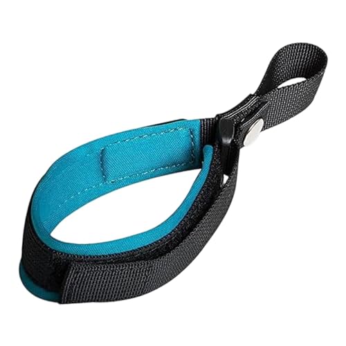 KiBcsLic Hundeleine Handgelenkband Kurzführer Nylon Verstellbare Leinenfixierung Gepolsterter Handgriff für Zuverlässige Führung für Spaziergang Training, Blau KiBcsLic Hundeleine Handgelenkband Kurzführer Nylon Verstellbare Leinenfixierung Gepolsterter Handgriff für Zuverlässige Führung für Spaziergang Training, Blau von KiBcsLic