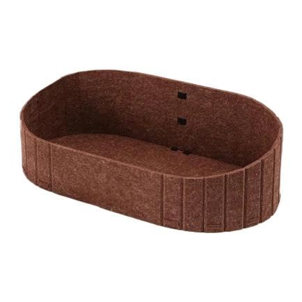 KiBcsLic Katzenkratzbett Katzenbett Kratzpad Nest Abnutzungsbeständig Haustierbett Kratzbrett Atmungsaktiv für Katzenruheplatz Wohnungseinrichtung Geschenk, Kaffee von KiBcsLic