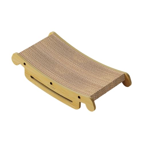 KiBcsLic Katzenliege Als Komfortables Katzensofa Und Katzenbett Eine Kratzgelegenheit mit Stabilem MDF Gestell Und Leinenbezug für Katzen Und Kätzchen in Wohn, Style B KiBcsLic Katzenliege Als Komfortables Katzensofa Und Katzenbett Eine Kratzgelegenheit mit Stabilem MDF Gestell Und Leinenbezug für Katzen Und Kätzchen in Wohn, Style B von KiBcsLic