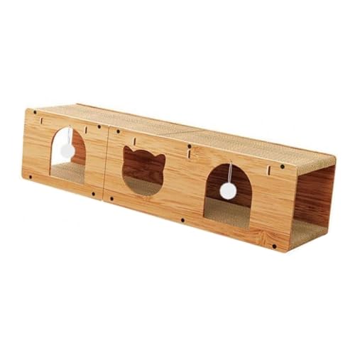 KiBcsLic Katzentunnel mit Kratzbrett, Möbel Schutz und Spielzeug, L KiBcsLic Katzentunnel mit Kratzbrett, Möbel Schutz und Spielzeug, L von KiBcsLic