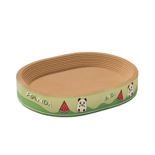 KiBcsLic Kratzbrett Kratzmöbel Kratzbett Katzenkratzbrett Kratzsofa Langlebige Konstruktion Aus Pappe in Schalenform für Die Beschäftigung von Hauskatzen Und, Oval XL KiBcsLic Kratzbrett Kratzmöbel Kratzbett Katzenkratzbrett Kratzsofa Langlebige Konstruktion Aus Pappe in Schalenform für Die Beschäftigung von Hauskatzen Und, Oval XL von KiBcsLic