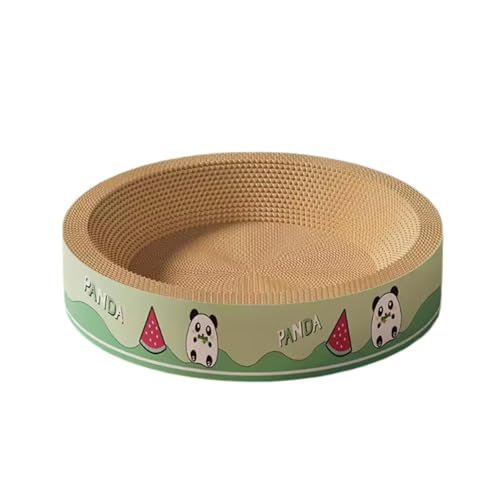 KiBcsLic Kratzbrett Kratzmöbel Kratzbett Katzenkratzbrett Kratzsofa Langlebige Konstruktion Aus Pappe in Schalenform für Die Beschäftigung von Hauskatzen Und, Round L KiBcsLic Kratzbrett Kratzmöbel Kratzbett Katzenkratzbrett Kratzsofa Langlebige Konstruktion Aus Pappe in Schalenform für Die Beschäftigung von Hauskatzen Und, Round L von KiBcsLic