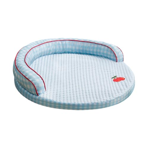 KiBcsLic Kühlmatte für Katzen Und Welpen mit Waschbarem Bezug Und Nestdesign, 50cmx50cm KiBcsLic Kühlmatte für Katzen Und Welpen mit Waschbarem Bezug Und Nestdesign, 50cmx50cm von KiBcsLic