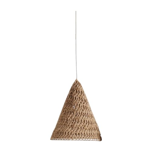 KiBcsLic Lampenschirm Leuchtenabdeckung Pendelleuchte Lichtabdeckung Handgefertigte Boho Dekoration Aus Leinenseil für EIN Strukturiertes Ambiente für Wohnzim, S KiBcsLic Lampenschirm Leuchtenabdeckung Pendelleuchte Lichtabdeckung Handgefertigte Boho Dekoration Aus Leinenseil für EIN Strukturiertes Ambiente für Wohnzim, S von KiBcsLic