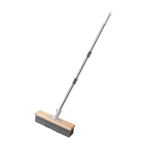 KiBcsLic Langlebige Edelstahl Bürste mit Holzgriff Zur Reinigung von Beton Fliesen Und Großen Flächen mit Stabilem Stiel für Innen Und Außenbereich, 20 Cm KiBcsLic Langlebige Edelstahl Bürste mit Holzgriff Zur Reinigung von Beton Fliesen Und Großen Flächen mit Stabilem Stiel für Innen Und Außenbereich, 20 Cm von KiBcsLic
