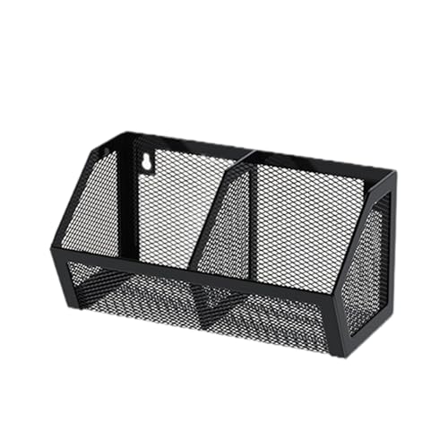 KiBcsLic Metallischer Wandkorb Organizer für Lebensmittel Zwiebeln Knoblauch Kartoffeln mit Platzsparendem Design für Küche Pantry, Schwarz 2 Gitter KiBcsLic Metallischer Wandkorb Organizer für Lebensmittel Zwiebeln Knoblauch Kartoffeln mit Platzsparendem Design für Küche Pantry, Schwarz 2 Gitter von KiBcsLic