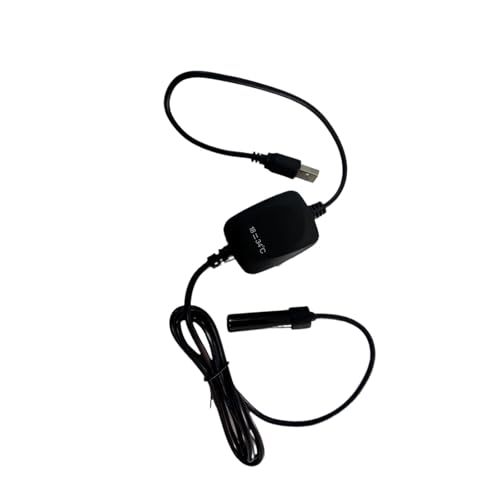 KiBcsLic Mini Tauchheizer für Aquarien, Heizgerät für Kleine Tanks, Leicht, Tragbar, 10 W, für Wasser Und Süßwasser, Englisch Celsius von KiBcsLic