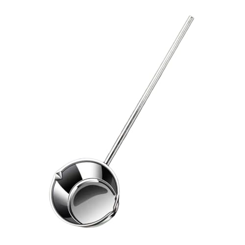 KiBcsLic Mini Topf Butterwärmer Edelstahltopf Soßentopf Milchtopf mit Praktischem Ausgießdesign Und Langem Griff für Mehr Sicherheit für Die Zubereitung von S, 500 Ml KiBcsLic Mini Topf Butterwärmer Edelstahltopf Soßentopf Milchtopf mit Praktischem Ausgießdesign Und Langem Griff für Mehr Sicherheit für Die Zubereitung von S, 500 Ml von KiBcsLic