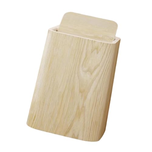 KiBcsLic Mülleimer Abfalleimer mit Flip-Deckel Doppelwand Papierkorb Pp-Material Stabiles Eimer Design für Schlafzimmer Wohnzimmer Küche, L KiBcsLic Mülleimer Abfalleimer mit Flip-Deckel Doppelwand Papierkorb Pp-Material Stabiles Eimer Design für Schlafzimmer Wohnzimmer Küche, L von KiBcsLic