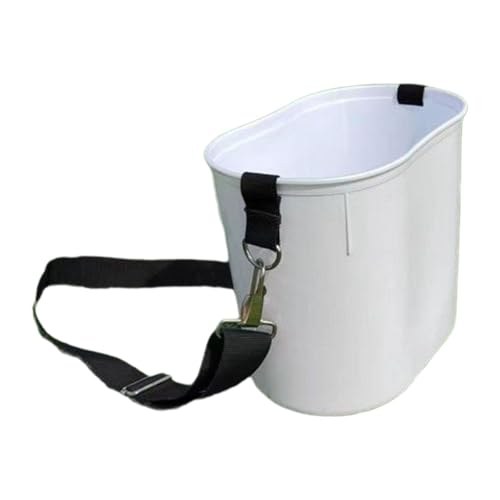 KiBcsLic Obstpflückeimer mit Verstellbarem Schultergurt für Garten, Bauernhof Und Rasen von KiBcsLic